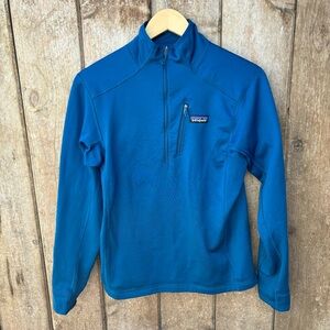 Patagonia Crosstrek 1/2-Zip Pullover, Mock Neck Men’s XS Blue
